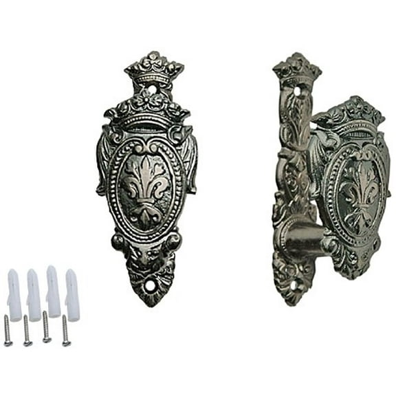 CHINA MADE Vertical Fleur Sword Hangers Multi-Colored