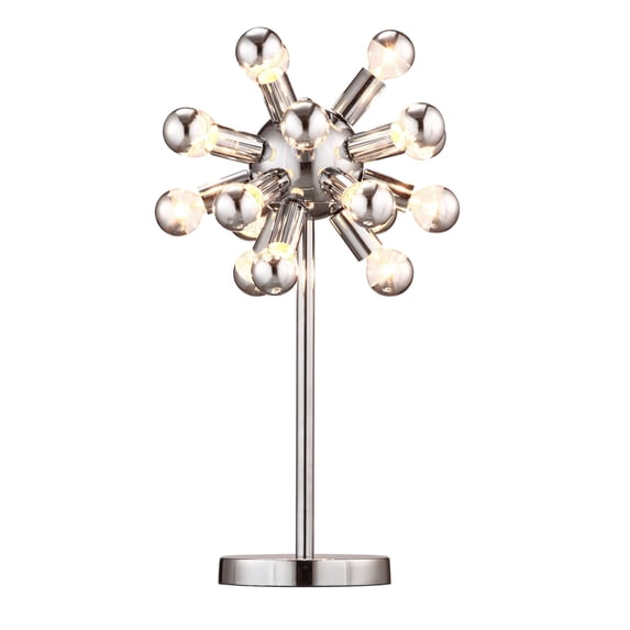 Modern Contemporary Table Lamp, Chrome