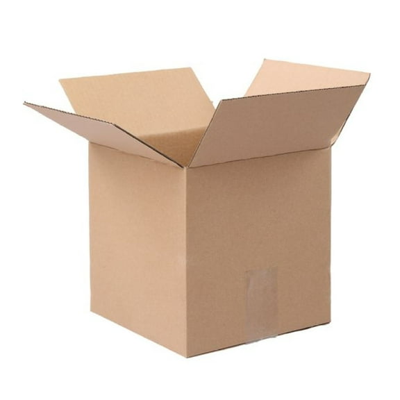 Cardboard Boxes 8x8x8 - 50 Pack Corrugated Shipping Boxes, 3mm Thick Mailing Boxes, Yellow Paperboard Boxes for Packaging & Moving as picture