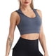 thumbnail image 3 of Sujetador deportivo largo para mujer: alto impacto, sin aros, espalda cruzada, soporte integrado para yoga/estilo crop top., 3 of 7