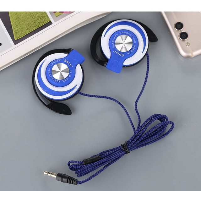Auriculares universales para colgar en la oreja para música, para teléfono móvil, MP3/MP4, para correr, para correr