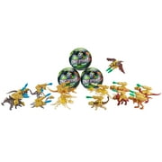 ZURU 5 SURPRISE DINO STRIKE GLOW IN THE DARK (3 Pack) by ZURU Plastic Ages 3 and up