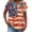 Red(American Flag Butterfly), variant on Iaqnaocc Womens Shirts 250 Anniversary Usa 4th Of July Short Sleeve Button V Neck Patriotic American Flag Butterfly Tees Vintage 2026 Summer Festival Tee Shirts Dark Blue M