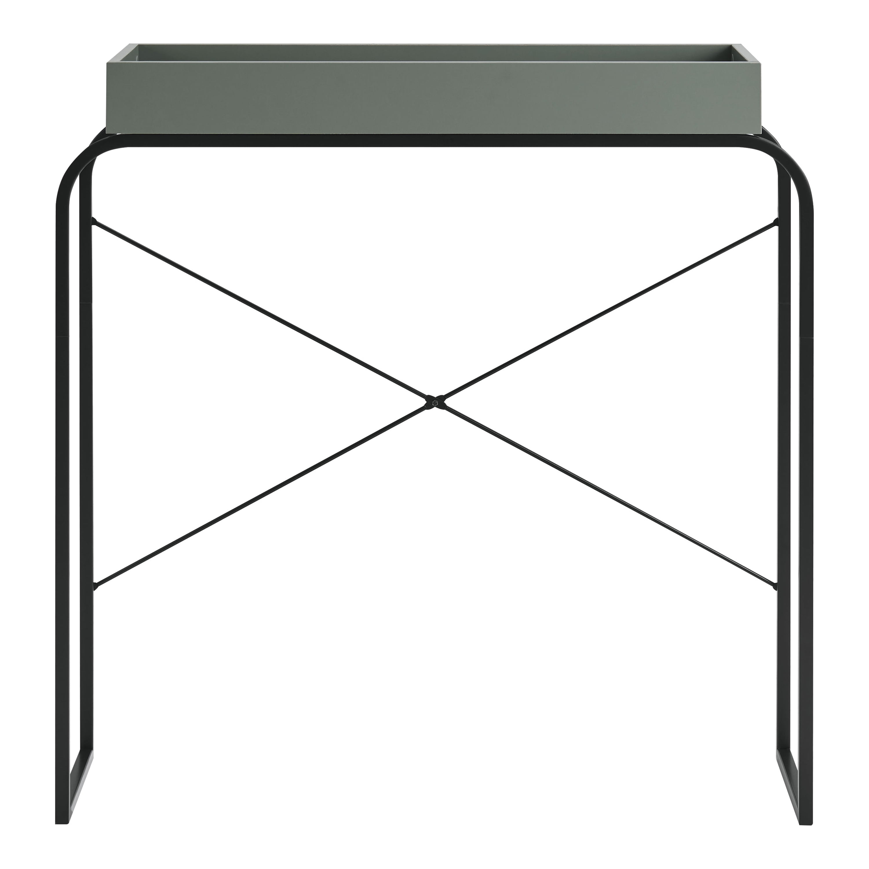 Furniture of America Basil Tray Top Wood Sage Green Console Table