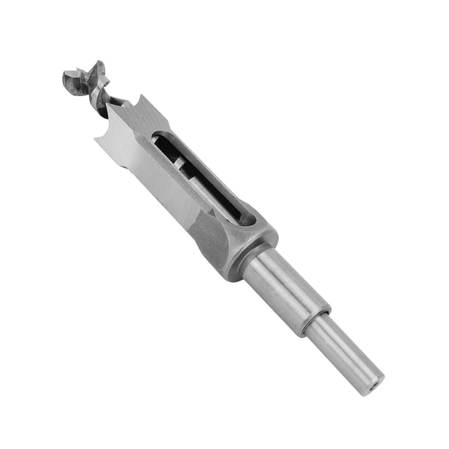 Brocas de Agujero Cuadrado para Carpintería de 22 mm, Kit de Brocas de Cincel de Mortaja para Sierra de Agujero para Carpintería, Cortador de Brocas de Taladro Cuadrado de Acero para Cojinetes EOTVIA No