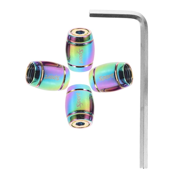 4 Pcs Anti-theft Tire Cap Tire Caps Car Tires Air Valve Caps Car Tires Valve Stem Caps