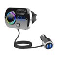 thumbnail image 2 of BC49BQ Transmisor Bluetooth de MP3 para Automóvil, Admite Reproducción de Música Estéreo Bluetooth, Pantalla de Lámpara de Atmósfera Soporte Sunnimix Transmisor Bluetooth MP3 para coche, 2 of 6