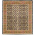 thumbnail image 1 of Unique Loom Palace Traditional Geometric Rug 10' x 11' 4 Square Navy Blue/Tan, 1 of 1