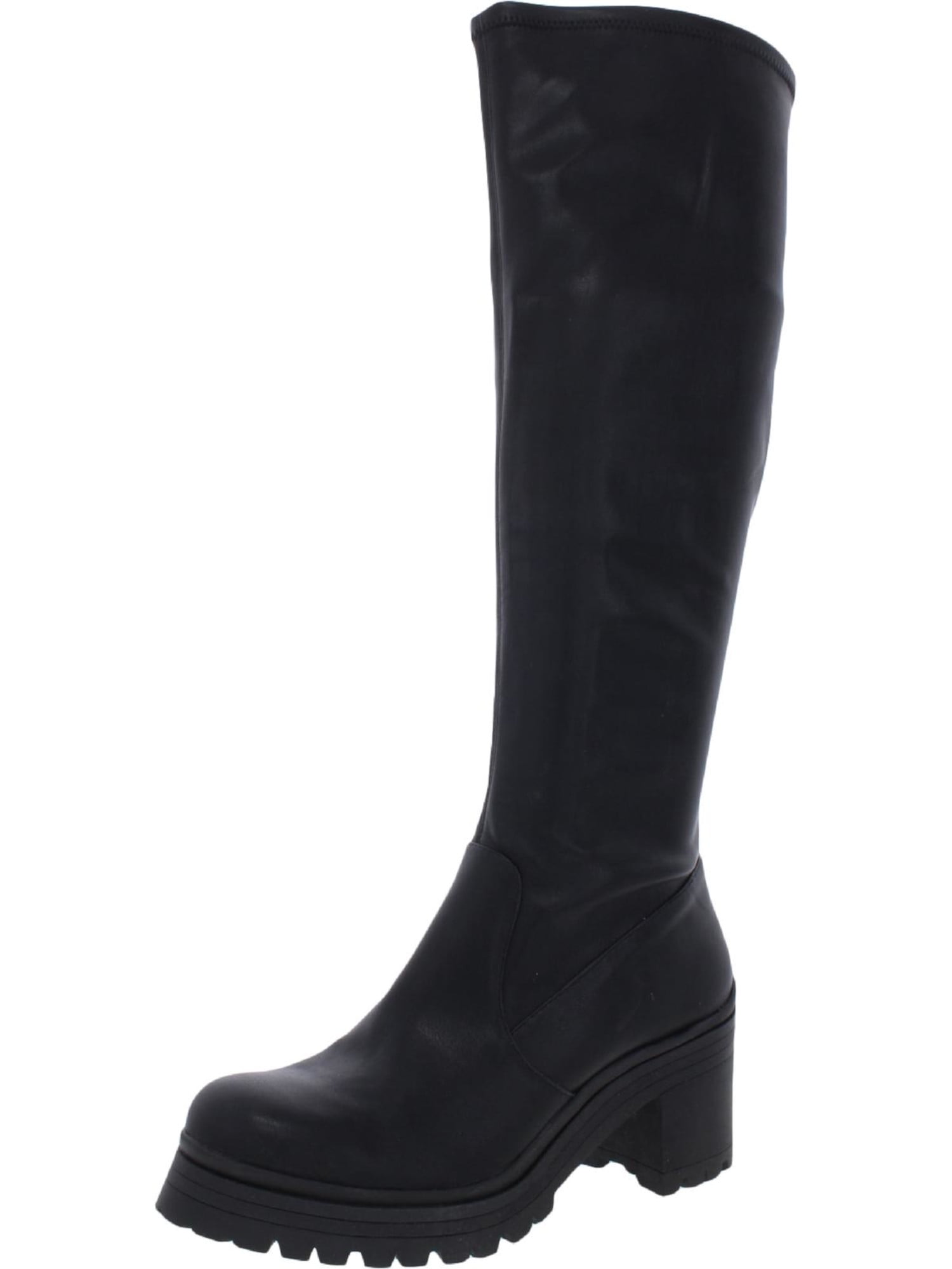 AQUA Womens Gray Lug Sole 1-1/2