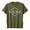 Army Green, variant on Men’s We the People 13 Star Patriotic T-Shirt, Vintage American Flag Inspired Graphic Tee