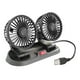 thumbnail image 2 of Ventilador para camión Ventiladores de refrigeración para vehículos Rotación de 360  degree Viento fuerte Interfaz USB portátil Ventilador para vehículos, 2 of 9