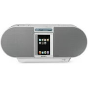 Sony CD/Radio Boombox, White, ZS-S4iP