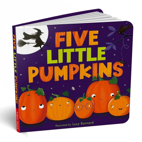 Five Little Pumpkins : A Rhyming Pumpkin Book for Kids and Toddlers (Board book)