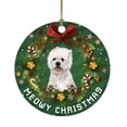 thumbnail image 2 of Navidad divertida decoración Navidad perro patrón colgante árbol de Navidad adornos Wmkox8yii fhajkh5025, 2 of 2