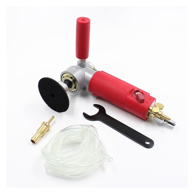 Pneumatic Polisher 3/4 Inch Air Grinder Machine Wet Polishing Marble Stone Grinding Machine Stone Milling Water Sander ,High Efficiency