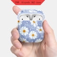 thumbnail image 4 of AirPods Case, GMYLE Hard Shell Protective Shockproof Earbuds Case Cover Skin with Keychain Kit Set Compatible for Apple AirPods 1 & 2 (Blue Floral), 4 of 6