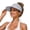 Light Ashy, variant on Lumistal Sun Hats for Women Wide Brim UV Protection Sun Visor Hats UPF50 Lightweight Foldable Ponytail Sports Cap Sun Hat Summer Beach Packable Visor Light Blue One Size
