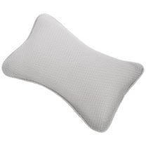 UPKOCH Bathtub Pillow Full Body Bath Pillows 2 Suction Cups Bath Butt Cushion For Tub Grey