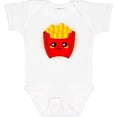thumbnail image 3 of Inktastic French Fries Funny Food Boys or Girls Baby Bodysuit, 3 of 5