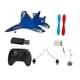 thumbnail image 1 of Avión RC de control remoto, modelo de espuma, planeador para uso en exteriores, adecuado para niños y adultos azul, 1 of 9