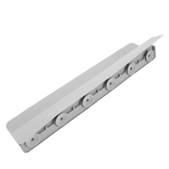 EXHUMKY Protector De Agua Para Lavabo De Silicona Gris Con Ventosas Para Cocina Y