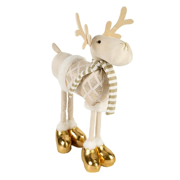 New Year 2023 Elk Christmas Decoration Cartoon For Home Ornaments Party Supplies Natal Navidad 18*12in Santa Claus