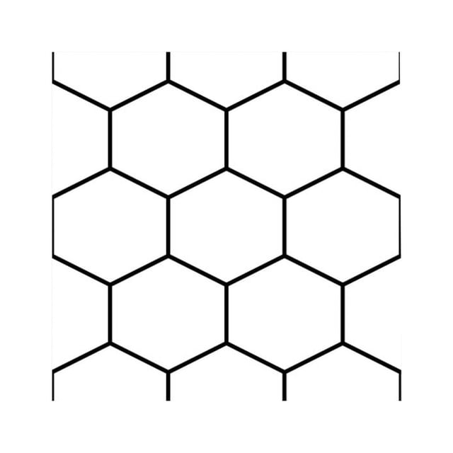 10 pegatinas hexagonales antigrasa para cocina, pegatinas de pared autoadhesivas