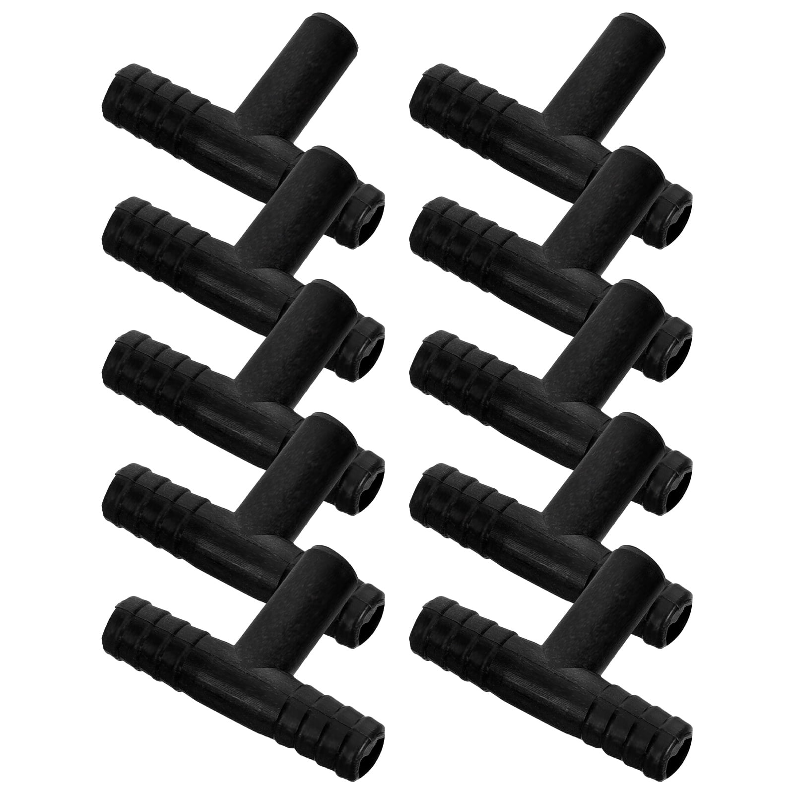 Morvat Heavy Duty Brass Garden Hose Splitter – 4 Pack, 2-Way Hexagonal Connector