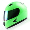 Motorcycle Motocross MX ATV Dirt Bike Youth Full Face Helmet HG316 Glossy Green