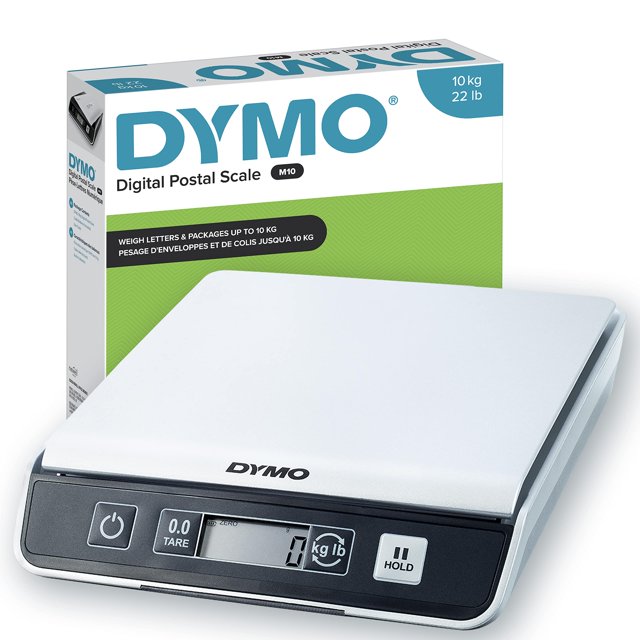 Dymo M10 Digital Package & Shipping Scale | Up To 10Kg Capacity | 20 Cm X 20 Cm