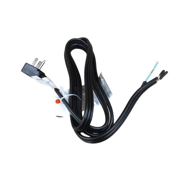 6' Angle Plug Cap Power Cord, for Dishwashers, 125VAC, 15A, 14/3 AWG, AP110AC6