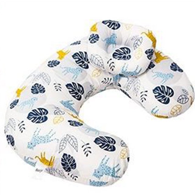 Almohada y localizador Hukapapa Baby Suckling, cuidado en forma de U lavable a máquina y recompensas de almohada de soporte para bebés