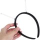 thumbnail image 5 of unbranded 20Ud Diademas De Negras Para Con Elástico Para Manualidades Y Fiestas, 5 of 8