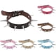 thumbnail image 5 of Farfi Women Fashion Alloy Rivet Spike Faux Leather Choker Short Necklace Punk Jewelry, 5 of 5