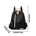 thumbnail image 2 of Backpack Versatile Large Capacity Junior High School Student Backpack Foolproof Color Matching For School Season And Travel Travel Backpack, 2 of 4