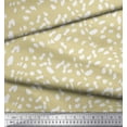 thumbnail image 3 of Soimoi Beige Cotton Cambric Fabric Cow Animal Skin Printed Fabric 1 Yard 58 Inch Wide, 3 of 3