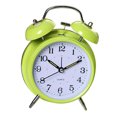 thumbnail image 1 of Reloj despertador con campana perfecl verde portátil, 1 of 6