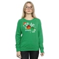 thumbnail image 2 of National Lampoon's Christmas Vacation Chandail en Molleton Yule Craquelé pour Femmes, 2 of 5