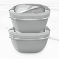 thumbnail image 1 of Lot de 2 Salades Bentgo - Gris, 1 of 3