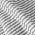 thumbnail image 2 of Sweet Home Collection 1500 Series Classic Stripe 6 Piece Sheet Set Full, Gray, 2 of 2