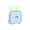 Sky Blue, variant on Suitcase Storage Box, Miniature Handheld Candy Container Organizer Handle Portable Decorative Gift Case Home Desktop Sorting Bin Party Favor Display Holder Sky Blue