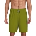 thumbnail image 2 of Daiia Olive Mens Woven Stretch Pajama Short,Short Pajama Pants-4X-Large, 2 of 9