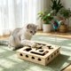 thumbnail image 4 of Caja de Juguetes Interactivos de Madera Maciza para Gatos con Diseño de Laberinto, Ideal para El Entretenimiento Independiente, El Entrenamiento de La Inteligencia y El Alivio Del Aburrimiento Felino, 4 of 6