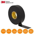 thumbnail image 2 of Scotch Super 33+ 3/4 in. W X 66 ft. L Black Vinyl Electrical Tape, 2 of 11