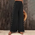 thumbnail image 4 of SIYUDAN Pants For Women Women Pants Casual Black Adult Baggy Pants Women Loose Sweatpants Women Wide Leg Womens Pants Fall Pants, 4 of 4