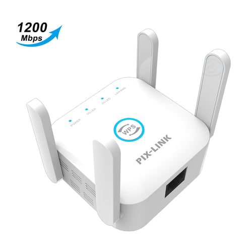 Home WiFi Repeater Wireless Router Range Extender Signal Booster 1200/300Mbps 