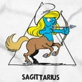 thumbnail image 2 of Smurfette Sagittarius Zodiac Sign Toddler Boy Girl T Shirt Infant Toddler Brisco Brands 6M, 2 of 5