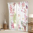 thumbnail image 3 of Homewish Kawaii Santa Claus Snowman Black Out Curtains For Children Teens Adults,Happy Christmas Xmas Curtains Pack of 2 (42x63 Each),Dreamy Princess Bedroom Curtains,Super Cozy Room Decor, 3 of 6