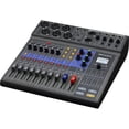 thumbnail image 3 of Zoom LiveTrak L-8 Portable 8-Channel Digital Mixer and Multitrack Recorder + 2x Zoom ZDM-1 Podcast Mic Pack with Headphones, Windscreens and Stands + Cleaning Cloth – 2 Person Podcasting Bundle, 3 of 7