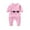 Pink8, variant on Mikilon Newborn Baby/Girl Boy Christmas Outfit Long Sleeve Romper Jumpsuit Bodysuit Santa Infant Fall Winter Clothes